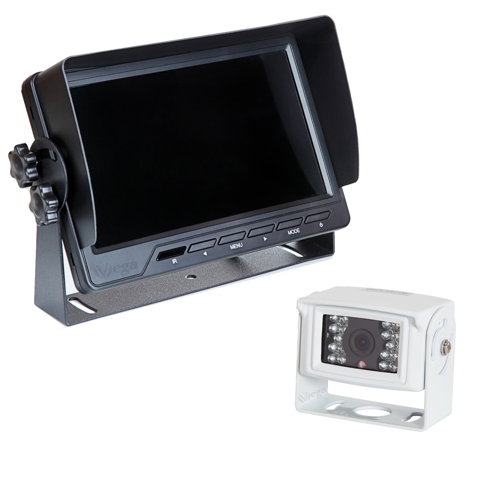 7 Zoll FarbRückfahrsystem mit hochauflösendem HDMonitor + 600TV